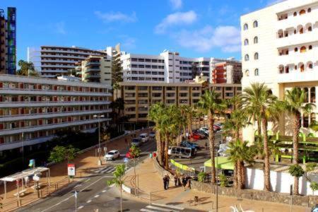 Ferienwohnung In The Heart Of Playa Del Ingles San Bartolomé Exterior foto