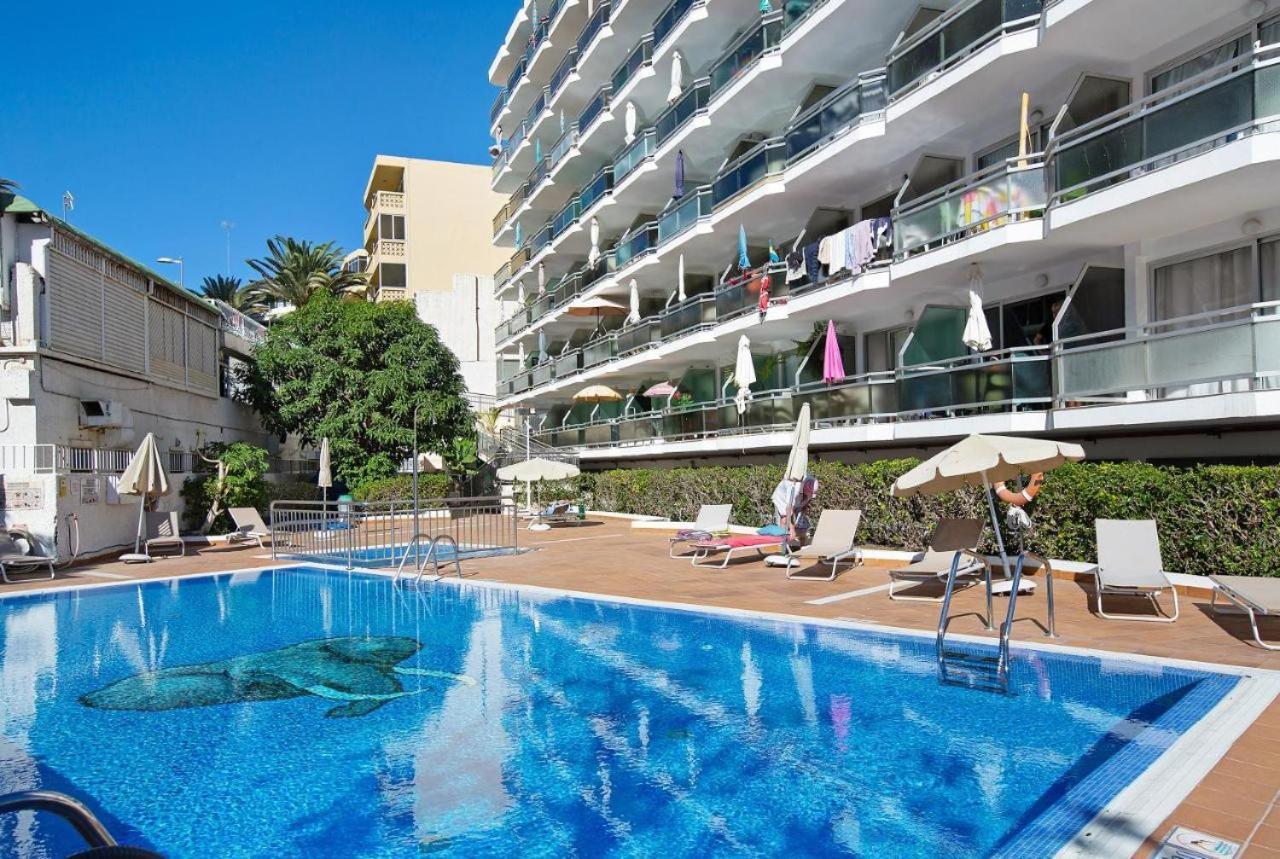 Ferienwohnung In The Heart Of Playa Del Ingles San Bartolomé Exterior foto